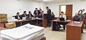 Al finalizar la audiencia, la jueza dijo a las partes procesales que las convocar&aacute; en los pr&oacute;ximos d&iacute;as para anunciar si llama o no a juicio.