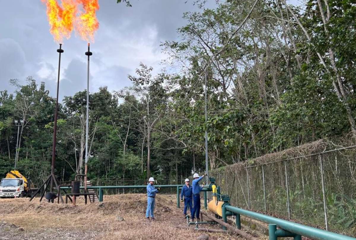 Petroecuador inform&oacute; que se estima ahorrar USD 7 millones al a&ntilde;o tras apagar dos mecheros en el campo Sacha