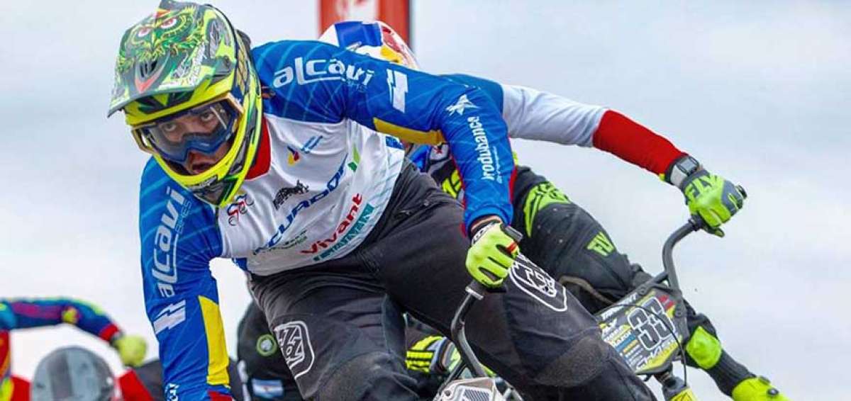 El bicicrosista ecuatoriano qued&oacute; en segundo lugar en la final del round 3 de la Copa del Mundo. Su objetivo es conseguir un cupo para Tokio 2020.