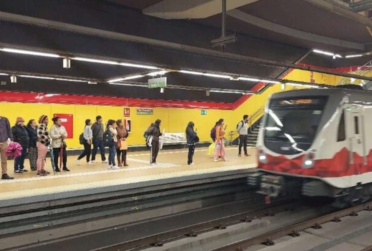 La persecuci&oacute;n felina-canina oblig&oacute; a detener moment&aacute;neamente el servicio del Metro de Quito.