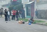 Dos presuntos delincuentes fueron linchados en el norte de Quito