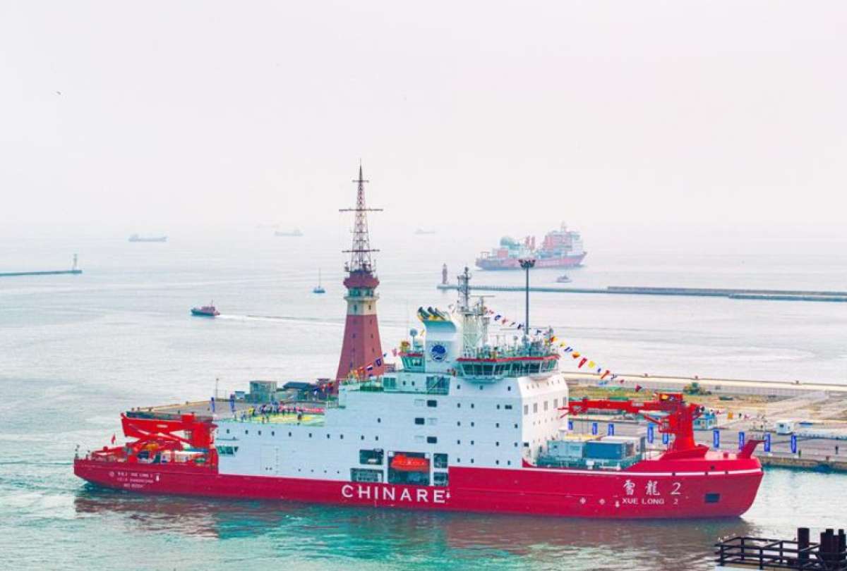 Arranc&oacute; expedici&oacute;n cient&iacute;fica de China al Oc&eacute;ano &Aacute;rtico