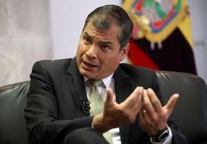 El presidente Rafael Correa inaugur&oacute; esta ma&ntilde;ana la central hidroel&eacute;ctrica Manduriacu, ubicada entre las provincias de Pichincha (Pacto y Garc&iacute;a Moreno de Quito) e Imbabura (Cotacachi).
