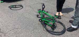 Ciclista ecuatoriano sin lesiones por accidente en Espa&ntilde;a