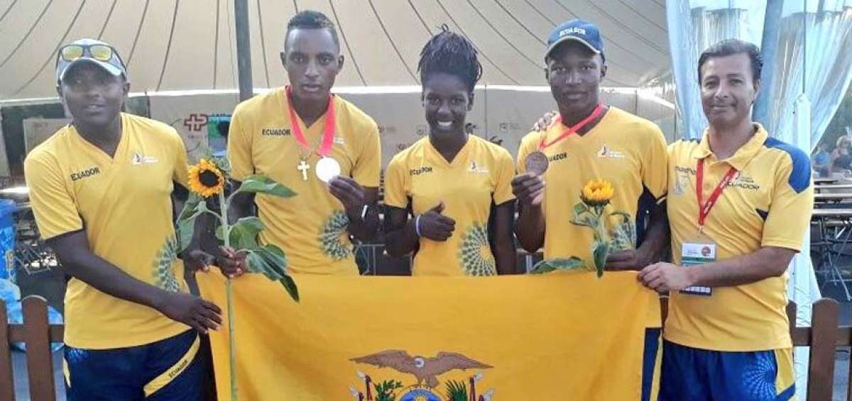 Ecuador obtuvo 5 medallas mundiales en Nottwil