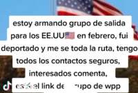 En Tik Tok se ha desplegado una serie de clips en donde se ofrecen viajes y rutas para migrar de Ecuador hacia EE.UU.