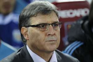 Gerardo Tata Martino asegur&oacute; que el primer objetivo es la Copa Am&eacute;rica del 2015. Foto: AFP