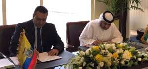 Ecuador y Emiratos &Aacute;rabes Unidos firman acuerdo para evitar doble tributaci&oacute;n