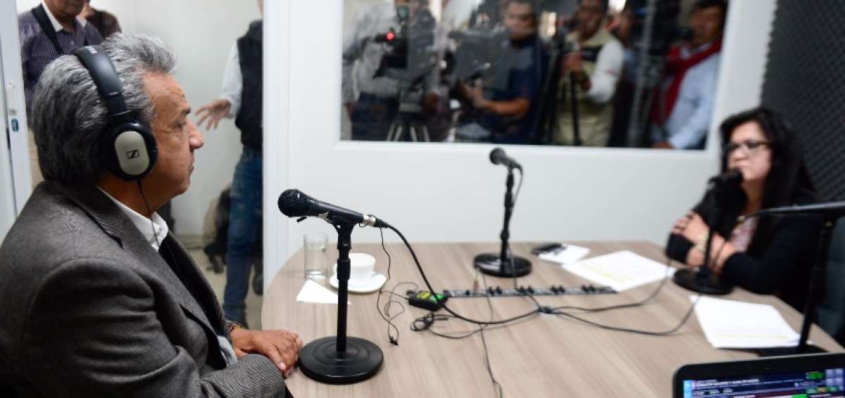 Moreno revisar&iacute;a&nbsp;la Ley de Comunicaci&oacute;n si llega a Carondelet