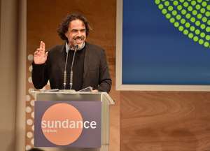 Alejandro Gonz&aacute;lez I&ntilde;&aacute;rritu fue homenajeado por el Instituto Sundance 