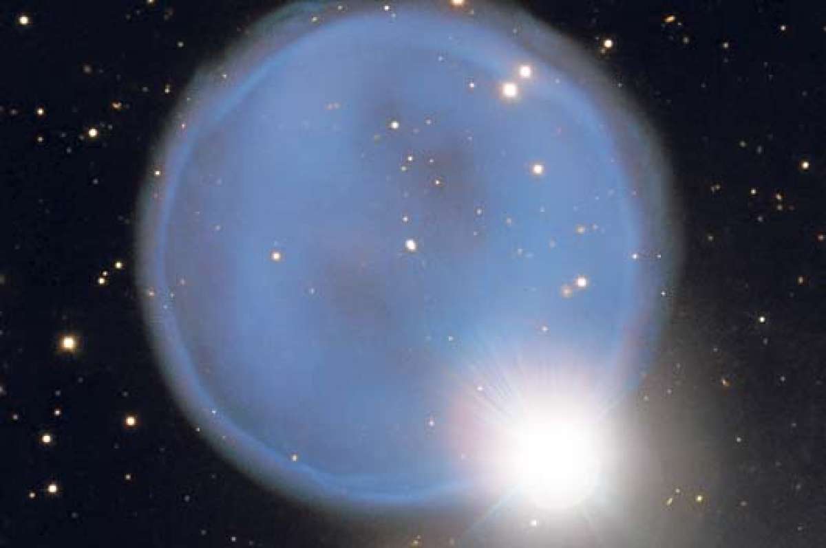 Fotograf&iacute;a captada por el telescopio VLT (Very Large Telescope) en Chile. Foto: EFEEFE