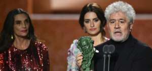 Pedro Almod&oacute;var fue el gran triunfador de la gala de los Goya