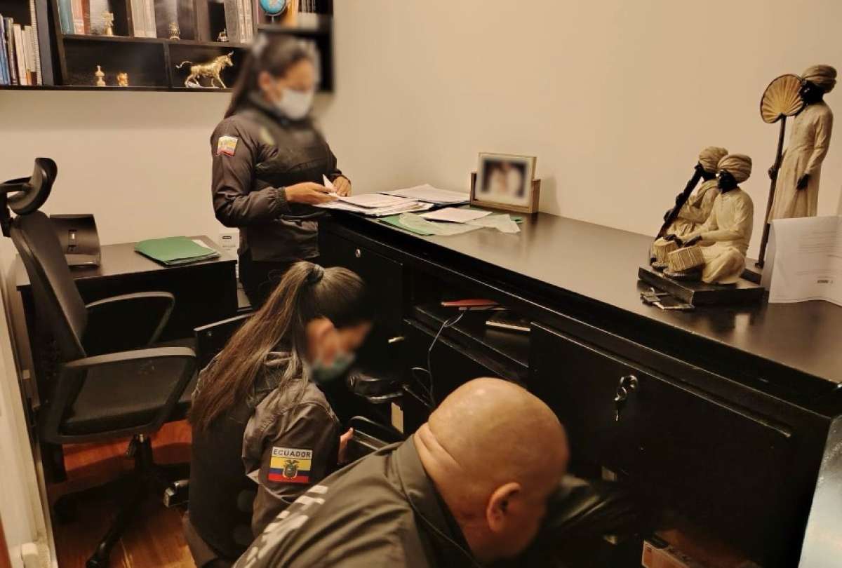 Los allanamientos se realizan en Pichincha, Guayas y Tungurahua.