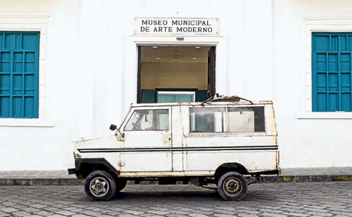 Fotograma del video Medio Camino, parte de la obra de Balseca expuesta en la Bienal. Foto: Cortes&iacute;a de Tom&aacute;s Astudillo.
