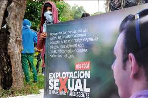 En Paraguay, ni&ntilde;os marcharon contra su explotaci&oacute;n sexual. Foto: AFP