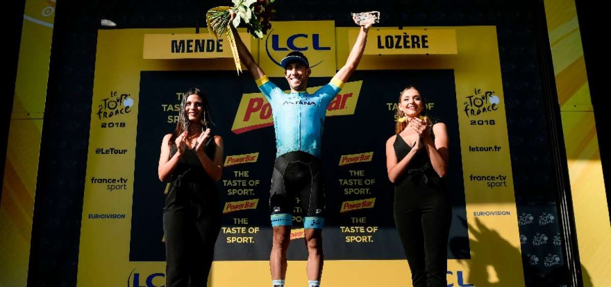 Fraile, que disputaba su primer Tour, se hab&iacute;a metido en una escapada de una treintena de corredores en los primeros kil&oacute;metros de carrera.