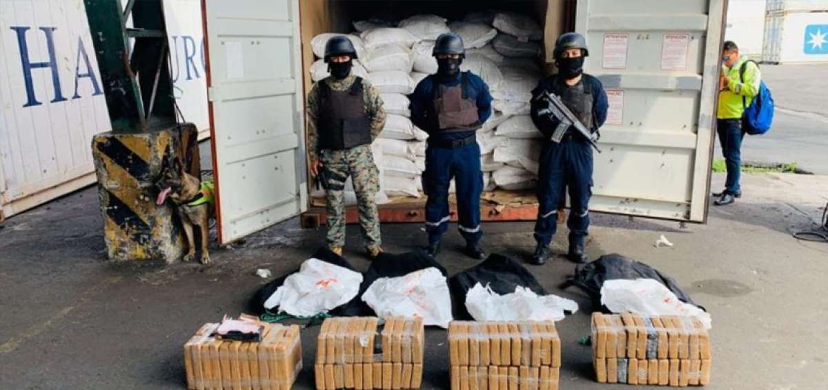 10 toneladas de droga decomisadas entre enero y febrero de 2020