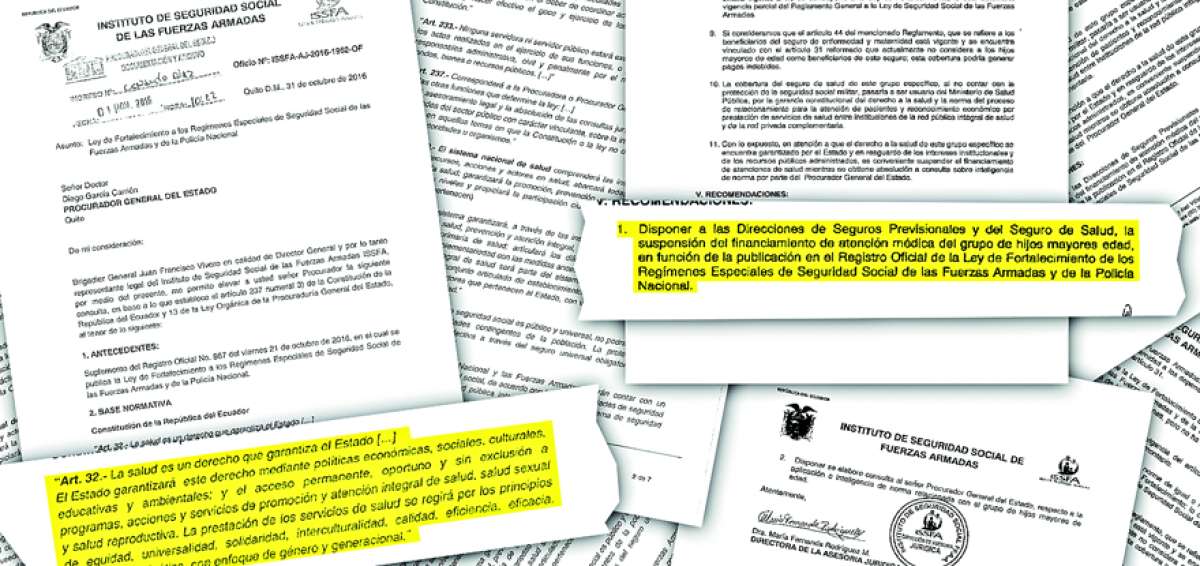 El 1 de noviembre el director del Issfa envi&oacute; la consulta a la Procuradur&iacute;a sobre las reformas de la nueva ley.