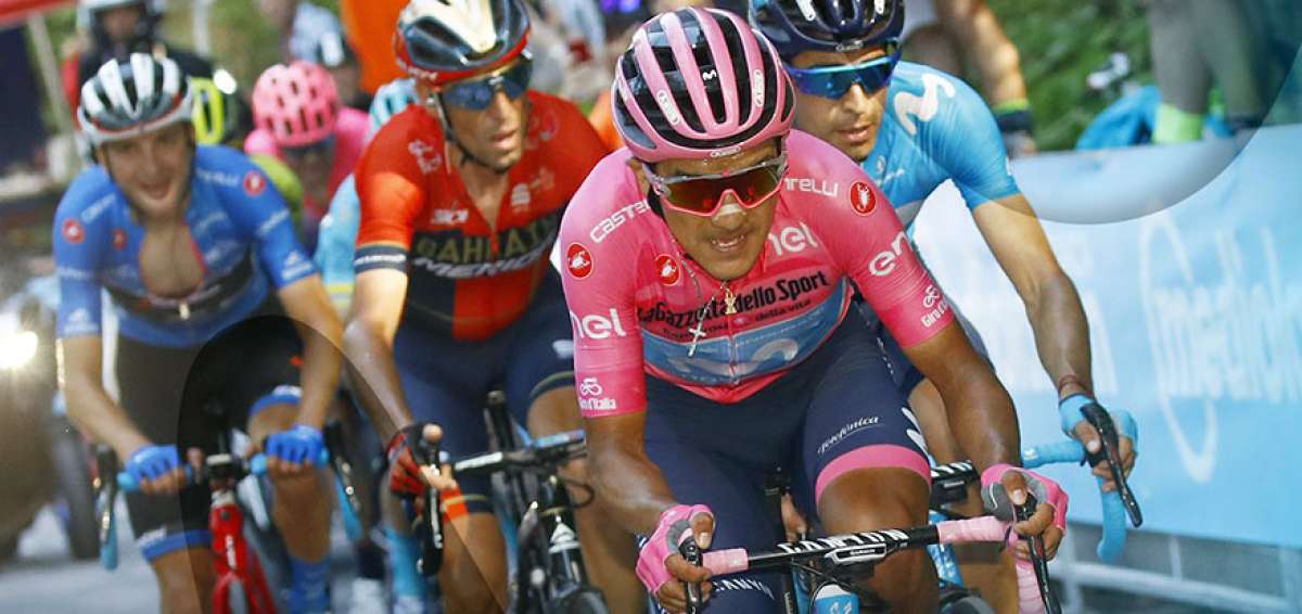 El ecuatoriano Richard Carapaz retuvo la "maglia rosa" en la etapa 20 del Giro de Italia.