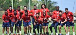 Los "cet&aacute;ceos" cumplieron este lunes 21 de enero su &uacute;ltimo entrenamiento previo al choque copero. 