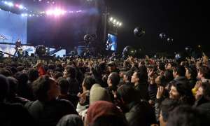 El concierto de Metallica reuni&oacute; a m&aacute;s de 35 mil espectadores. Foto: Marco Salgado/El Tel&eacute;grafo
