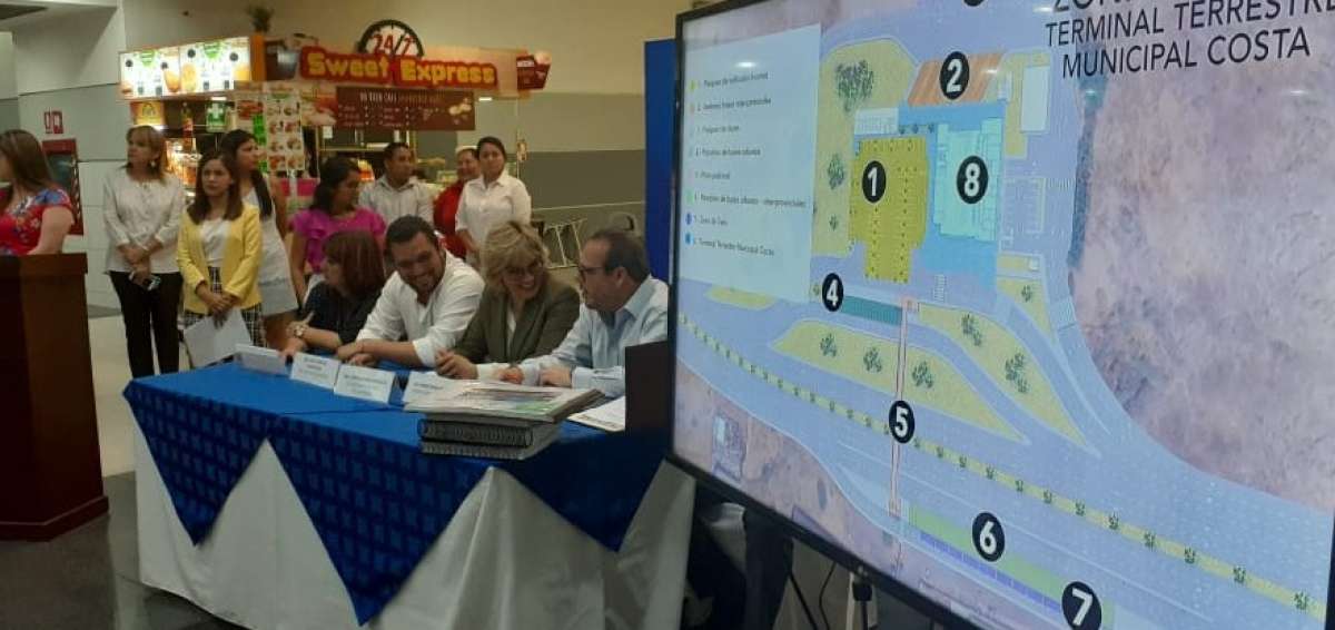 Estudios para el dise&ntilde;o de una terminal terrestre que estar&aacute; ubicada en el km 26 de la v&iacute;a Perimetral.