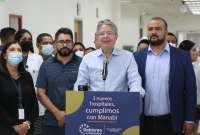 El hospital de Bahía de Caráquez será inaugurado en noviembre próximo.