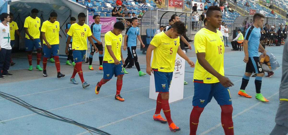 Ecuador venci&oacute; a Uruguay en la segunda fecha del torneo Sub-17