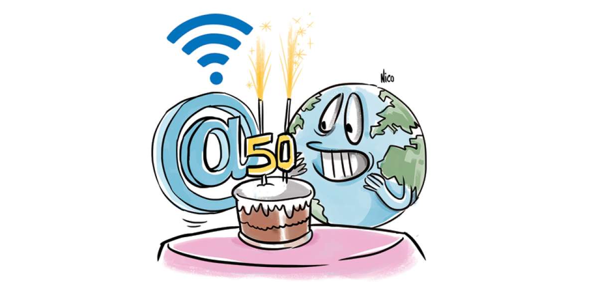 Feliz cumplea&ntilde;os internet