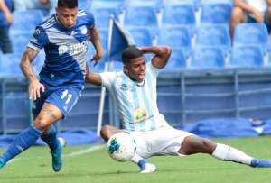 El 'Kitu' D&iacute;az lider&oacute; la victoria de Guayaquil City con un doblete ante Emelec.
