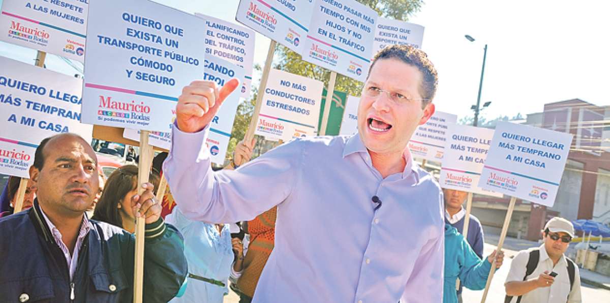 La imagen pol&iacute;tica que manten&iacute;a Mauricio Rodas requiere fortalecerse, dicen analistas pol&iacute;ticos. Foto: Archivo / El Tel&eacute;grafo