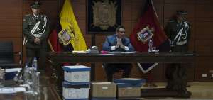 El juez Miguel Jurado, con base en los elementos presentados por el fiscal Carlos Baca, orden&oacute; la vinculaci&oacute;n al proceso de Glas por el delito de asociaci&oacute;n il&iacute;cita.
