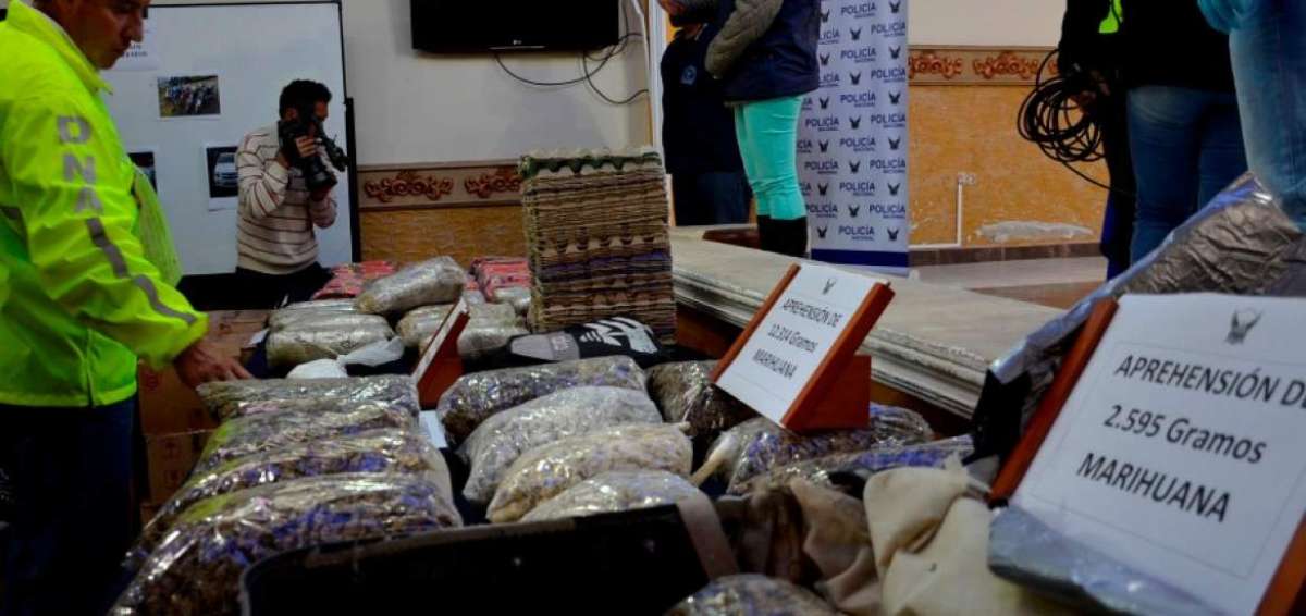 Marihuana, &eacute;xtasis y anfetaminas decomisadas en operativos de la frontera norte