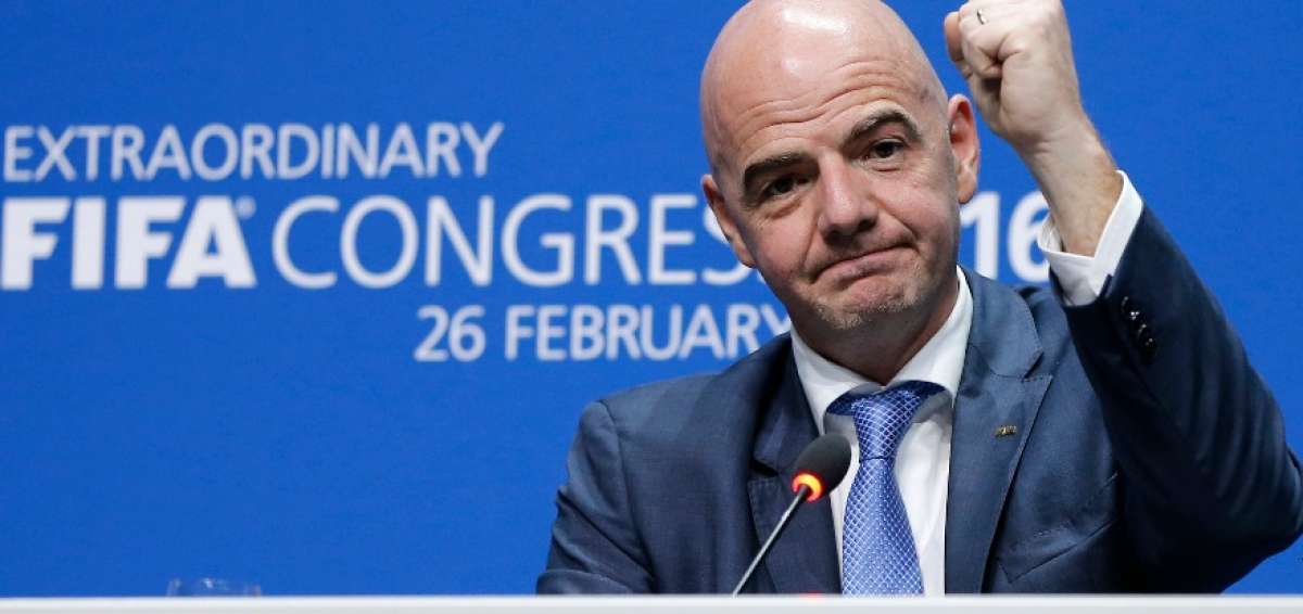 Gianni Infantino sell&oacute; su alianza con la Concacaf