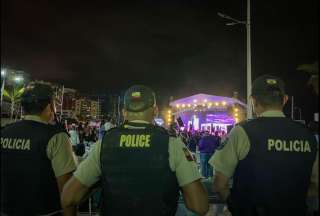 La Policía Nacional ha reforzado los controles en Manta por sus Fiestas de Cantonización. 
