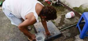 Fuga en acueducto provoc&oacute; corte de agua en el sur de Guayaquil