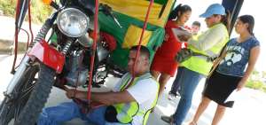 Los propietarios de las mototaxis acuden con una cita previa a la inspecci&oacute;n f&iacute;sica de las unidades.