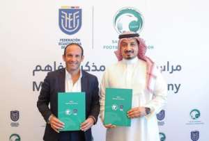 FEF firmó un memorándum de entendimiento con la Federación de Fútbol de Arabia Saudita