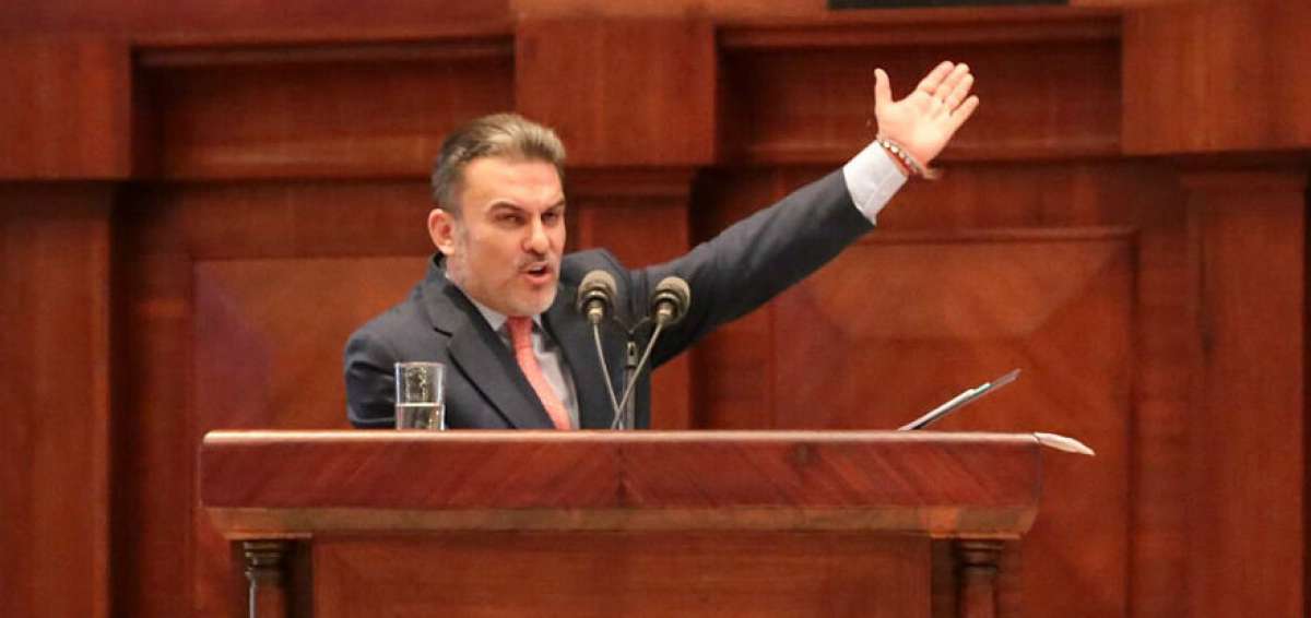 Jos&eacute; Serrano compareci&oacute; el pasado 10 de marzo ante el Pleno de la Asamblea para explicar su conversaci&oacute;n con Carlos P&oacute;lit. 