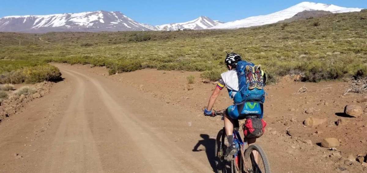 S&aacute;enz cumpli&oacute; con otro de sus objetivos del a&ntilde;o, recorrer 73 kil&oacute;metros rodeando del volc&aacute;n Cotopaxi.