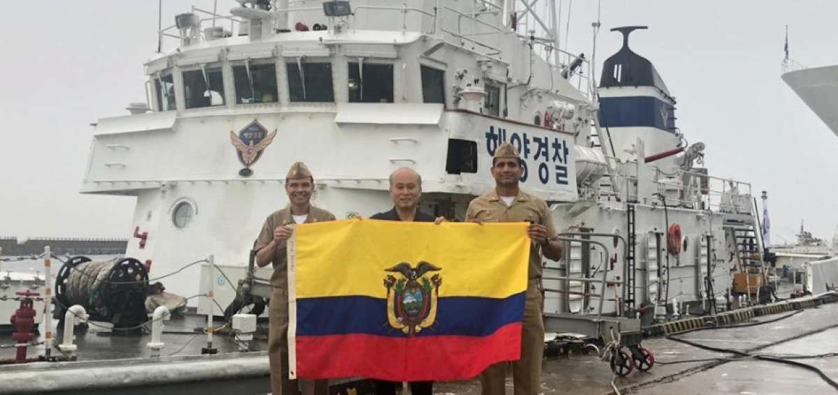 Patrulleras navales fueron donadas por la Guardia Costera de Corea del Sur