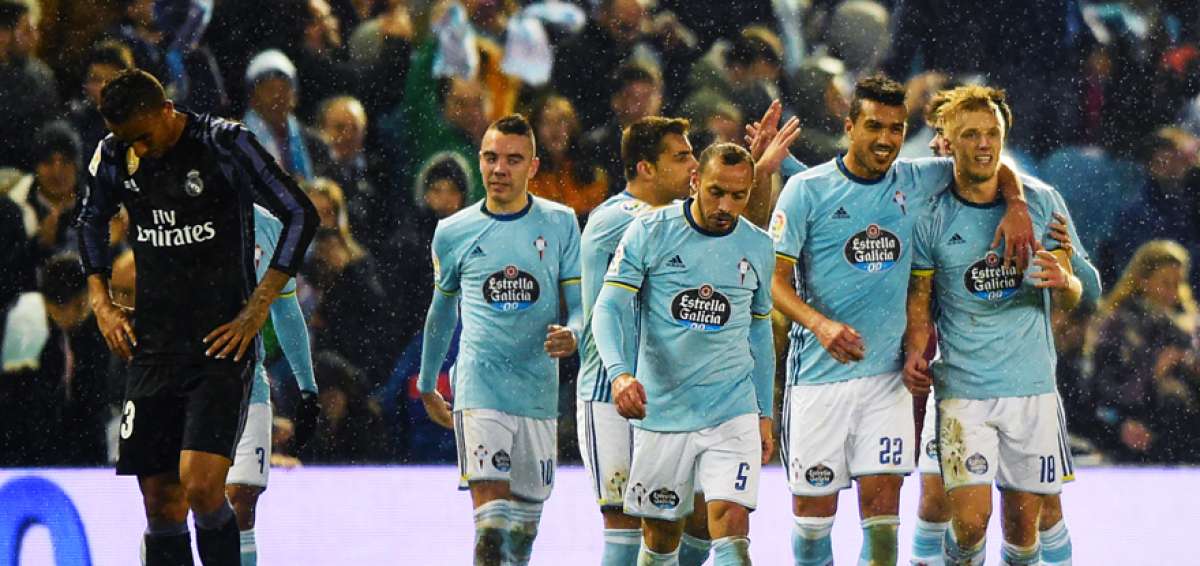 El Celta elimina al Real Madrid de la Copa del Rey