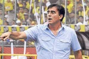 Gustavo Quinteros, DTde Emelec.