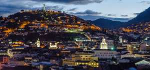 Quito, capital de Ecuador.