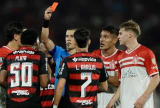 VIDEO: Injusta expulsión a Gonzalo Plata en la victoria de Flamengo por Copa Libertadores