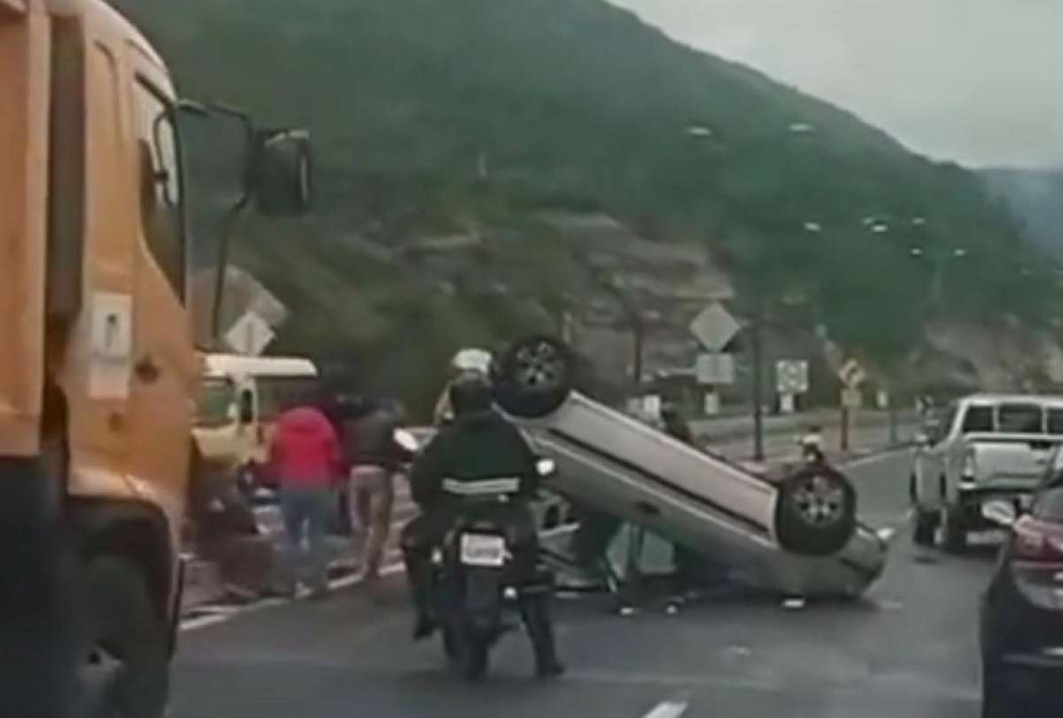Cinco personas resultaron heridas en tres siniestros de tr&aacute;nsito.