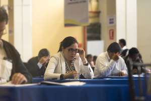 Los postulantes deber&aacute;n responder 50 preguntas de un banco de datos de 2.000. Foto: John Guevara/ EL TEL&Eacute;GRAFO