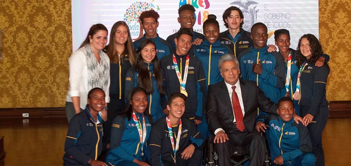 Presidente destac&oacute; el desempe&ntilde;o tricolor en los JJ.OO. de Juventud