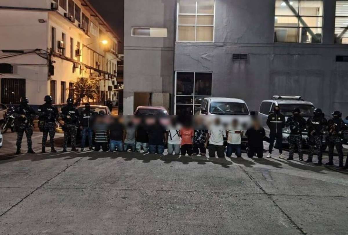 12 personas fueron detenidas en un operativo en Guayas. La droga estaba oculta en un contenedor con material aurífero y tenía como destino Canadá.