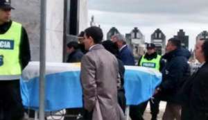 La extracci&oacute;n, en la morgue del Cementerio de Balcarce, se realiz&oacute; este viernes. Foto: nuevodiarioweb